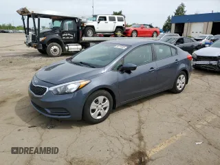2016 Kia Forte LX z VIN KNAFK4A69G5612156, wystawiony jako Copart lot #58173455 z przebiegiem 126 549 mil mil oraz Szkoda całkowita • Salvage title. Historia ofert i sprzedaży dostępna na DreamBid. Obrazek 1.