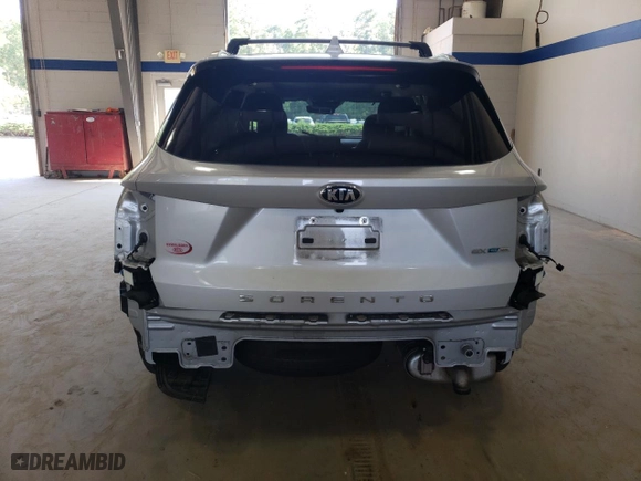 2021 Kia Sorento Hybrid EX with VIN KNDRH4LG7M5033330, listed as a Copart auction lot 67234254 with 51,789 mi miles and Salvage Title. Bid and sale history available at carsss.com. Image 6.