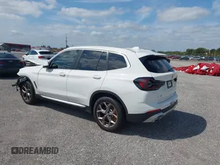 2022 BMW X3 xDrive30i with VIN 5UX53DP08N9M80851, listed as a IAAI auction lot 40173357 with 18,889 mi miles and . Bid and sale history available at DreamBid. Image 3.