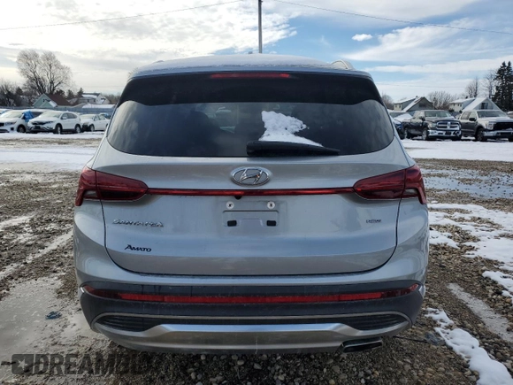 2022 Hyundai Santa Fe XRT with VIN 5NMS6DAJ9NH414505, listed as a Copart auction lot 48502875 with 65,235 mi miles and Non Repairable. Bid and sale history available at carsss.com. Image 6.