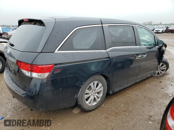 2016 Honda Odyssey EX z VIN 5FNRL5H4XGB089316, wystawiony jako Copart lot #55270505 z przebiegiem 63 456 mil mil oraz Szkoda całkowita • Salvage title. Historia ofert i sprzedaży dostępna na DreamBid. Obrazek 3.