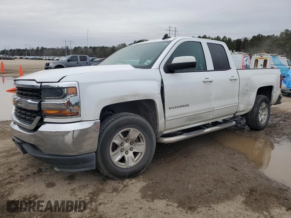 2018 Chevrolet Silverado 1500 LT with VIN 1GCRCREH3JZ172960, listed as a Copart auction lot 45530455 with 121,588 mi miles and Salvage Title. Bid and sale history available at DreamBid. Image 1.