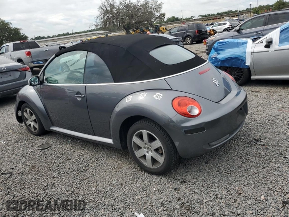 2006 Volkswagen Beetle with VIN 3VWRF31Y96M326846, listed as a Copart auction lot 63213825 with 93,656 mi miles and Salvage title. Bid and sale history available at DreamBid. Image 2.