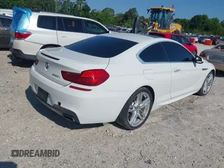 2012 BMW 6 Series 650i with VIN WBALX3C53CDV77486, listed as a IAAI auction lot 42165524 with 133,365 mi miles and . Bid and sale history available at carsss.com. Image 4.
