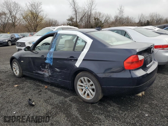 2006 BMW 3 Series 325xi with VIN WBAVD135X6KT80501, listed as a Copart auction lot 51793395 with 95,809 mi miles and Salvage Title. Bid and sale history available at DreamBid. Image 2.
