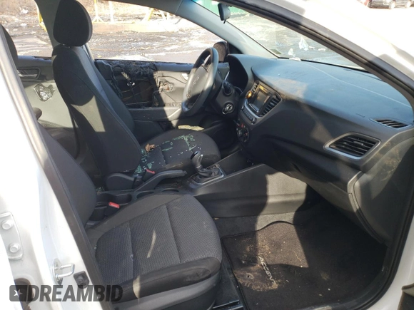 2018 Hyundai Accent SEL with VIN 3KPC24A30JE033693, listed as a Copart auction lot 39515263 with 0 mi miles. Bid and sale history available at carsss.com. Image 7.