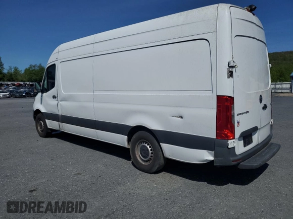 2021 Mercedes-Benz Sprinter with VIN W1W4DCHY1MT051078, listed as a Copart auction lot 55146715 with Not Provided miles and Clean Title. Bid and sale history available at DreamBid. Image 2.
