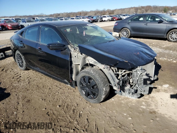 2016 Honda Civic Sedan LX with VIN 2HGFC2F56GH556188, listed as a Copart auction lot 83116344 with 109,905 mi miles and Salvage Title. Bid and sale history available at carsss.com. Image 4.
