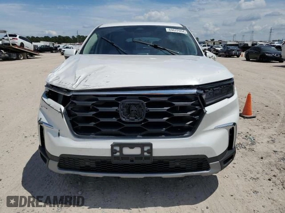 2025 Honda Pilot EX-L with VIN 5FNYG2H41SB004578, listed as a Copart auction lot 69850264 with 1,343 mi miles and Salvage Title. Bid and sale history available at carsss.com. Image 5.
