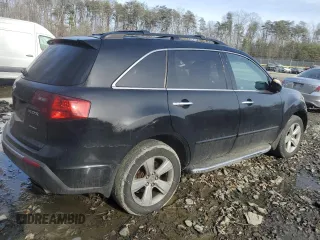 2011 Acura MDX with VIN 2HNYD2H2XBH516710, listed as a Copart auction lot 42904125 with 0 mi miles and Salvage Title. Bid and sale history available at carsss.com. Image 3.