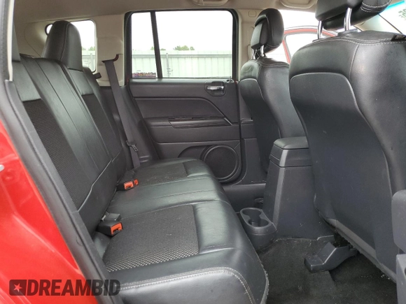 2017 Jeep Compass Sport SE with VIN 1C4NJDBB3HD101563, listed as a Copart auction lot 57853295 with 128,445 mi miles and Salvage title. Bid and sale history available at DreamBid. Image 11.