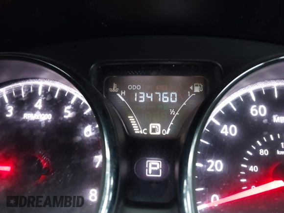 2015 Nissan Versa SV with VIN 3N1CN7AP0FL881056, listed as a IAAI auction lot 42106423 with 134,760 mi miles. Bid and sale history available at carsss.com. Image 7.