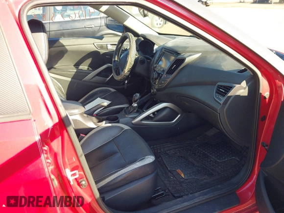 2013 Hyundai Veloster Turbo with VIN KMHTC6AE3DU135145, listed as a IAAI auction lot 41767388 with 162,234 mi miles and . Bid and sale history available at DreamBid. Image 5.