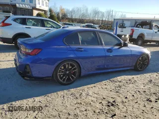 2024 BMW 3 Series M340i xDrive with VIN 3MW49FF00R8D93645, listed as a Copart auction lot 80304054 with 19,811 mi miles and Salvage Title. Bid and sale history available at carsss.com. Image 3.