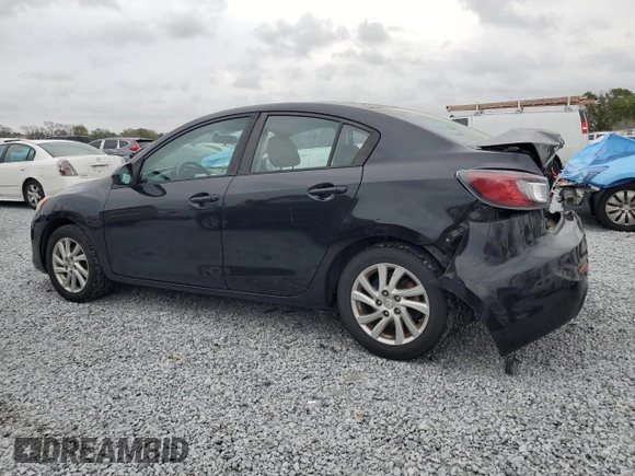 2012 Mazda 3 i Touring with VIN JM1BL1V70C1657147, listed as a Copart auction lot 47831365 with 174,651 mi miles and Salvage Title. Bid and sale history available at DreamBid. Image 2.