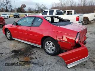 2002 Chevrolet Monte Carlo SS with VIN 2G1WX15K929335538, listed as a Copart auction lot 37549594 with 61,286 mi miles and Salvage Title. Bid and sale history available at carsss.com. Image 2.
