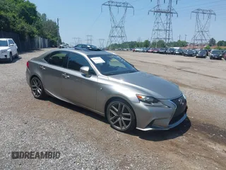 2015 Lexus IS 250 with VIN JTHCF1D22F5016823, listed as a IAAI auction lot 42666233 with 86,057 mi miles and . Bid and sale history available at DreamBid. Image 1.
