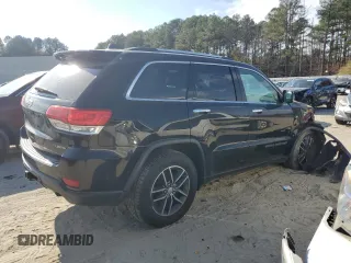 2018 Jeep Grand Cherokee Limited with VIN 1C4RJFBT0JC189621, listed as a Copart auction lot 79649124 with 50,222 mi miles and Salvage title. Bid and sale history available at DreamBid. Image 3.