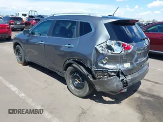 2015 Nissan Rogue SV with VIN 5N1AT2ML0FC862309, listed as a IAAI auction lot 42138785 with 271,537 mi miles and . Bid and sale history available at carsss.com. Image 3.