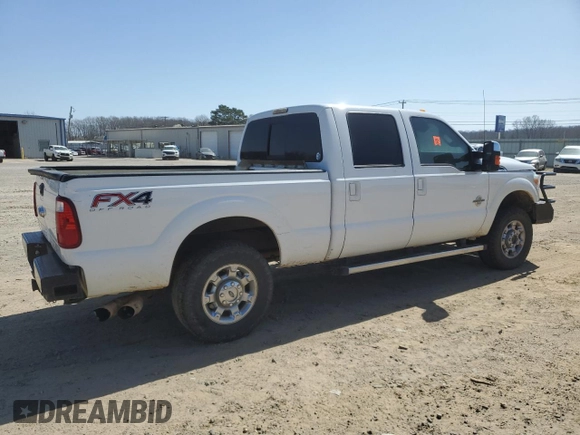 2016 Ford Super Duty F-250 SRW Lariat with VIN 1FT7W2BT4GEC69163, listed as a Copart auction lot 48790225 with Not Provided miles and Non Repairable. Bid and sale history available at carsss.com. Image 3.