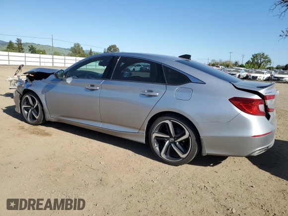 2021 Honda Accord Sport with VIN 1HGCV2F38MA004536, listed as a Copart auction lot 52532165 with 115,669 mi miles and Salvage title. Bid and sale history available at DreamBid. Image 2.