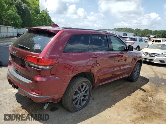 2018 Jeep Grand Cherokee High Altitude z VIN 1C4RJFCG6JC111703, wystawiony jako Copart lot #61926025 z przebiegiem 122 613 mil mil oraz Szkoda całkowita • Salvage title. Historia ofert i sprzedaży dostępna na DreamBid. Obrazek 3.