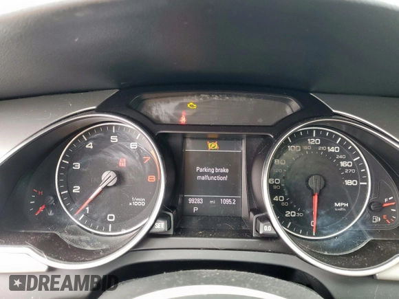 2012 Audi A5 Premium Plus z VIN WAULFAFR6CA030932, wystawiony jako Copart lot #55845575 z przebiegiem 99 283 mil mil oraz Szkoda całkowita • Salvage title. Historia ofert i sprzedaży dostępna na DreamBid. Obrazek 9.