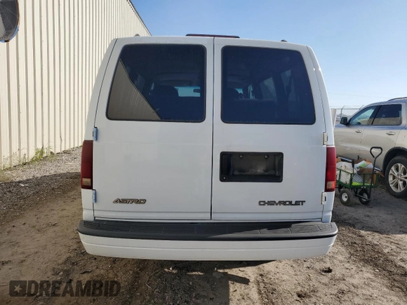 2002 Chevrolet Astro with VIN 1GNDM19X02B127681, listed as a Copart auction lot 80593644 with 182,431 mi miles and Clean Title. Bid and sale history available at carsss.com. Image 6.