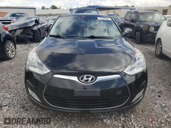 2012 Hyundai Veloster w/Red Int with VIN KMHTC6AD6CU026250, listed as a Copart auction lot 73139464 with 215,374 mi miles and Clean title. Bid and sale history available at DreamBid. Image 5.