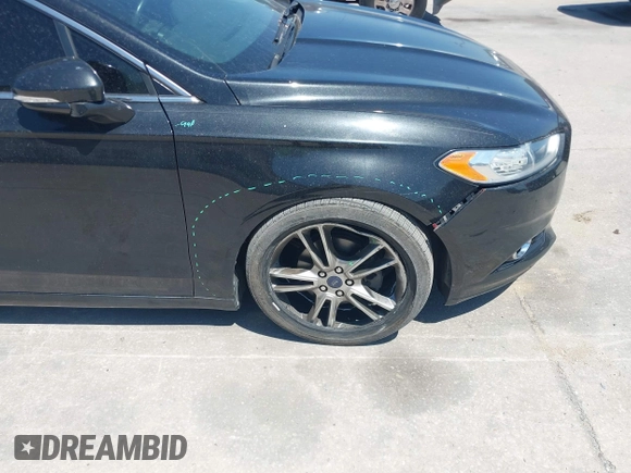 2014 Ford Fusion Titanium with VIN 3FA6P0K9XER216551, listed as a IAAI auction lot 42037004 with 113,857 mi miles and . Bid and sale history available at DreamBid. Image 6.