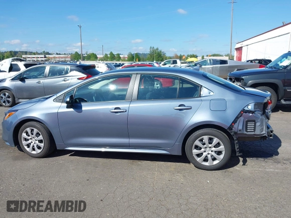 2025 Toyota Corolla LE with VIN 5YFB4MDE7SP244652, listed as a IAAI auction lot 42096510 with 7,803 mi miles. Bid and sale history available at carsss.com. Image 15.