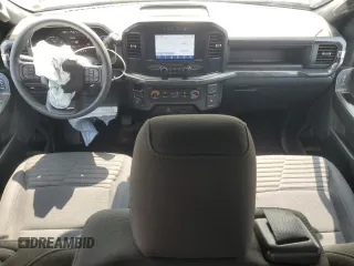2023 Ford F-150 XL with VIN 1FTEX1EP9PKE34381, listed as a Copart auction lot 63938505 with 13,933 mi miles and Salvage title. Bid and sale history available at DreamBid. Image 8.