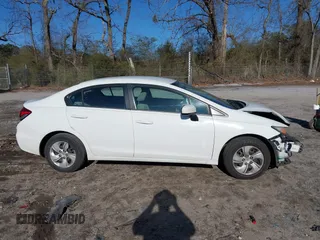 2015 Honda Civic LX with VIN 19XFB2F58FE113794, listed as a IAAI auction lot 41749054 with 163,452 mi miles. Bid and sale history available at carsss.com. Image 14.