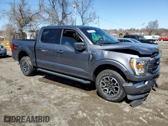 2021 Ford F-150 XL с VIN 1FTFW1E59MFC21571, выставлен на аукционе Copart как лот 50137835 с пробегом 16 887 миль миль и Списание • Salvage title. История ставок и продаж доступна на DreamBid. Изображение 4.