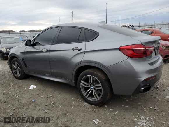 2016 BMW X6 xDrive50i with VIN 5UXKU6C57G0R34172, listed as a Copart auction lot 80620823 with 139,163 mi miles. Bid and sale history available at carsss.com. Image 2.