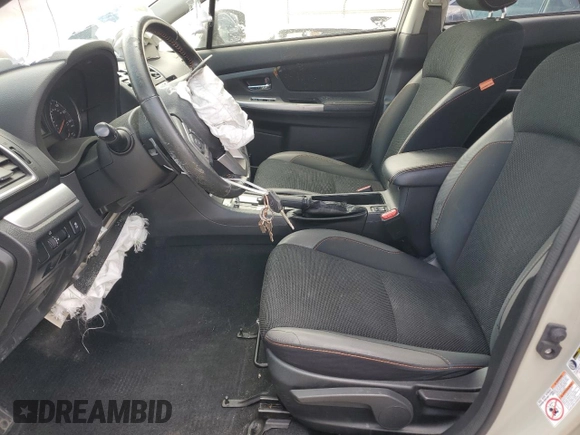 2016 Subaru Crosstrek Premium with VIN JF2GPABC9G8301001, listed as a Copart auction lot 59203765 with 76,046 mi miles and Salvage title. Bid and sale history available at DreamBid. Image 7.