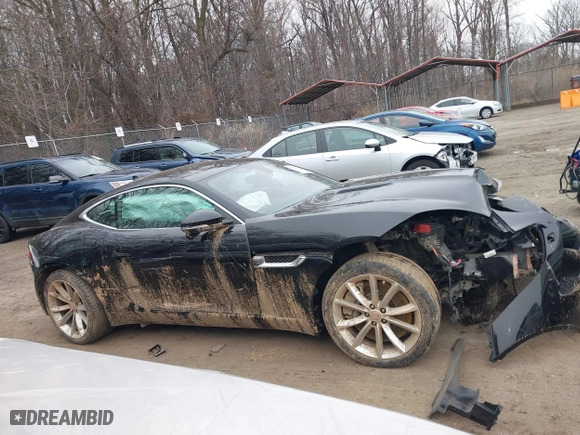 2016 Jaguar F-TYPE V6 S with VIN SAJWA6BU8G8K24088, listed as a IAAI auction lot 41614793 with 80,675 mi miles. Bid and sale history available at carsss.com. Image 13.