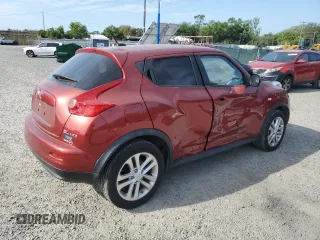 2012 Nissan Juke SV with VIN JN8AF5MV3CT114670, listed as a Copart auction lot 48907584 with 137,870 mi miles and Salvage Title. Bid and sale history available at DreamBid. Image 3.