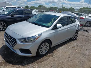 2022 Hyundai Accent SE with VIN 3KPC24A65NE174288, listed as a IAAI auction lot 39840101 with 46,506 mi miles. Bid and sale history available at carsss.com. Image 2.