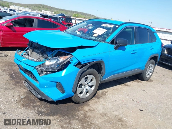 2019 Toyota RAV4 LE with VIN 2T3H1RFV2KW012723, listed as a IAAI auction lot 41973547 with 73,944 mi miles. Bid and sale history available at carsss.com. Image 18.