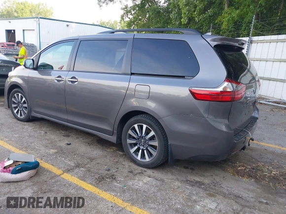 2020 Toyota Sienna XLE with VIN 5TDDZ3DC3LS235149, listed as a IAAI auction lot 42621780 with 92,331 mi miles and . Bid and sale history available at DreamBid. Image 3.