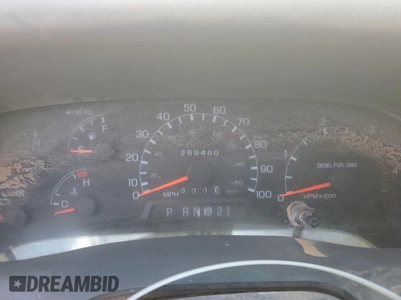 1999 Ford F-350 XL с VIN 1FTSW30FXXEB54094, выставлен на аукционе Copart как лот 60101555 с пробегом 269 460 миль миль и Чистый • Clean title. История ставок и продаж доступна на DreamBid. Изображение 9.