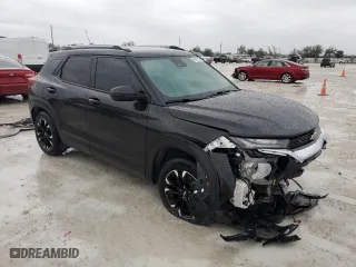 2021 Chevrolet TrailBlazer LT with VIN KL79MPS23MB150629, listed as a Copart auction lot 46451315 with 46,402 mi miles and Non Repairable. Bid and sale history available at carsss.com. Image 4.