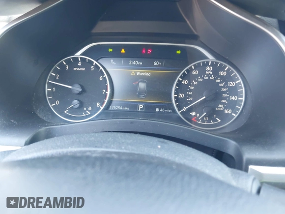 2015 Nissan Murano SL with VIN 5N1AZ2MH0FN202088, listed as a IAAI auction lot 42066435 with 175,254 mi miles and . Bid and sale history available at DreamBid. Image 7.