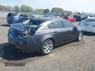 2012 Acura TL Tech Auto with VIN 19UUA8F56CA008300, listed as a IAAI auction lot 41887583 with 113,804 mi miles. Bid and sale history available at carsss.com. Image 4.