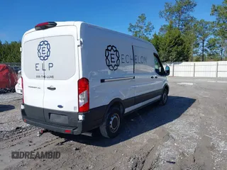 2023 Ford Transit Cargo with VIN 1FTBR1C87PKA82667, listed as a IAAI auction lot 41851303 with 40,648 mi miles. Bid and sale history available at carsss.com. Image 4.