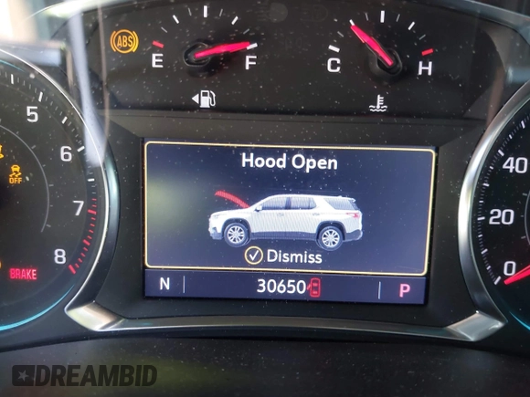 2022 Chevrolet Traverse LT Cloth with VIN 1GNERGKW7NJ154137, listed as a IAAI auction lot 42181210 with 30,650 mi miles and . Bid and sale history available at DreamBid. Image 15.