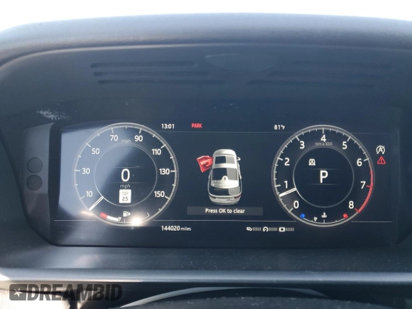 2018 Land Rover Discovery HSE Luxury with VIN SALRT2RV8JA077826, listed as a Copart auction lot 46663765 with 144,020 mi miles and Clean Title. Bid and sale history available at DreamBid. Image 9.