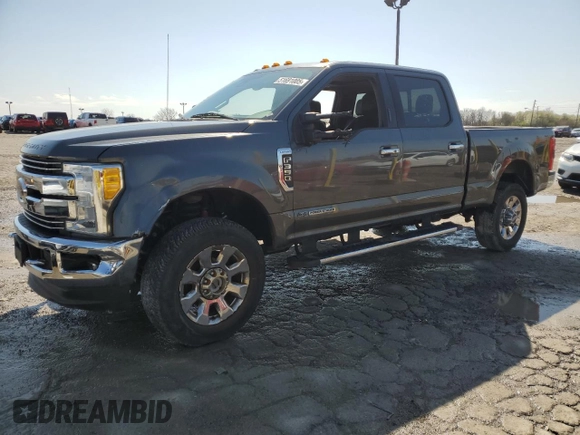 2017 Ford F-350 Platinum with VIN 1FT8W3BT0HEB33866, listed as a Copart auction lot 51691005 with 160,720 mi miles and Salvage Title. Bid and sale history available at DreamBid. Image 1.