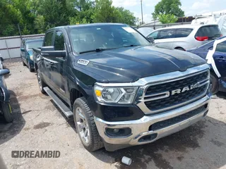 2023 Ram 1500 Big Horn with VIN 1C6SRFFT0PN661101, listed as a IAAI auction lot 42486915 with 10,646 mi miles and . Bid and sale history available at DreamBid. Image 1.